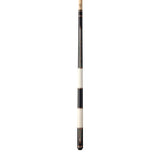 Lucasi Custom Art Deco Rose Gold & Mother-of-Pearl Cue by Lucasi on white background.