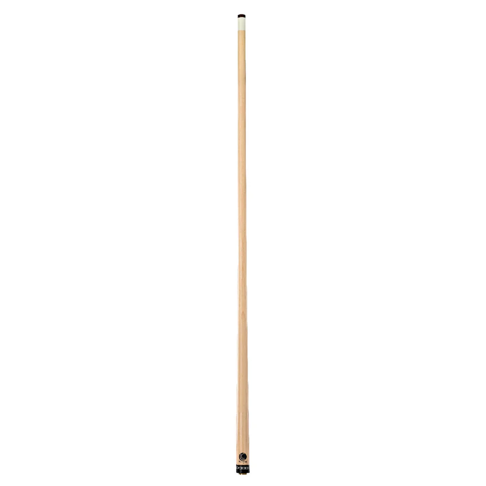 A Lucasi Custom Uni-Loc Zero Flexpoint shaft with black tip, shown vertically on white.