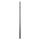 A Lucasi Pinnacle Carbon Fiber Shaft pool cue stands upright on a white background.
