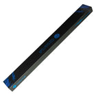 Long black box with blue accents, ideal for Lucasi Pinnacle Carbon Fiber Shaft by Lucasi.