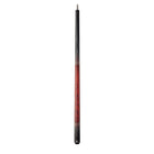 Lucasi Pro OD Series - Rengas Cue Butt, a black and reddish-brown cue shown vertically.