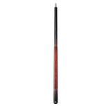 Lucasi Pro OD Series - Rengas Cue Butt, a black and reddish-brown cue shown vertically.