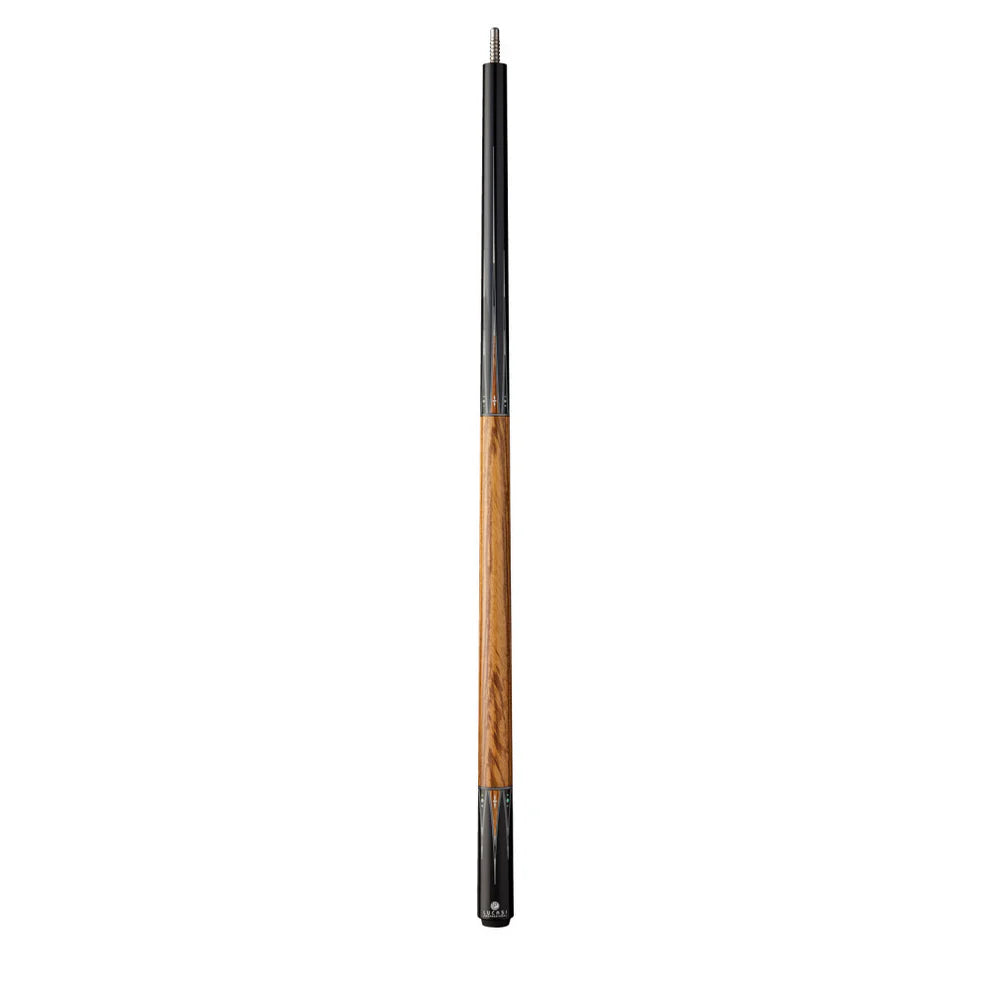 Lucasi Pro OD Series - Zebrawood Cue Butt by Lucasi, shown against a white background.