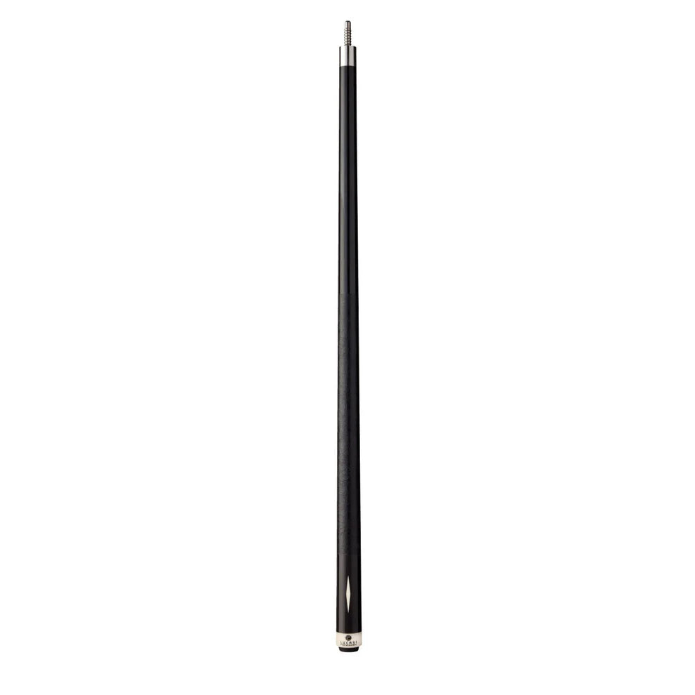 A Lucasi Pro Series Ebony Cue Butt by Lucasi displayed against a white background.