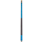 Pure X Teal Stained Birdseye Cue with Black/White Linen Wrap