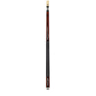 Pure X Walnut Stain Birdseye & Black/White Diamond Cue with Black Linen Wrap