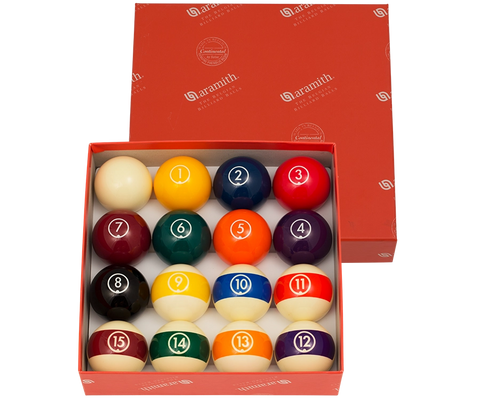 Aramith Continental Belgian Pool Ball Set