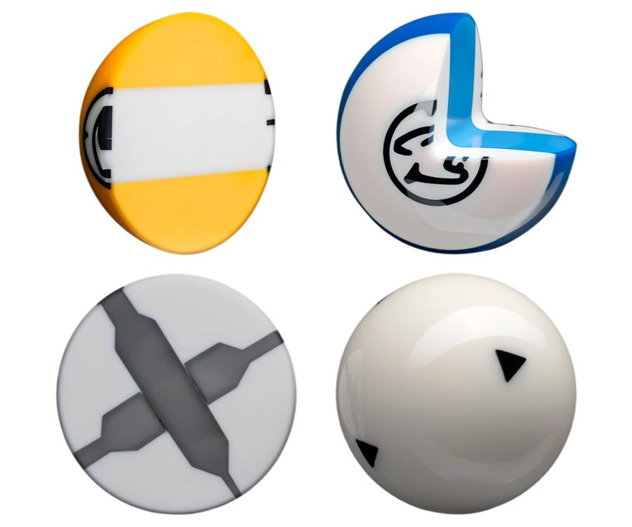 Predator Arcos II Pool Ball Set 2.25"