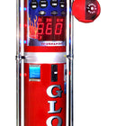 Kalkomat Boxer Glove Boxing Game: coin-op, red, with punching bag and digital score display.