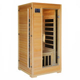 Blue Wave Buena Vista 1-2 Person Hemlock Infrared Sauna w/ 4 Carbon Heaters