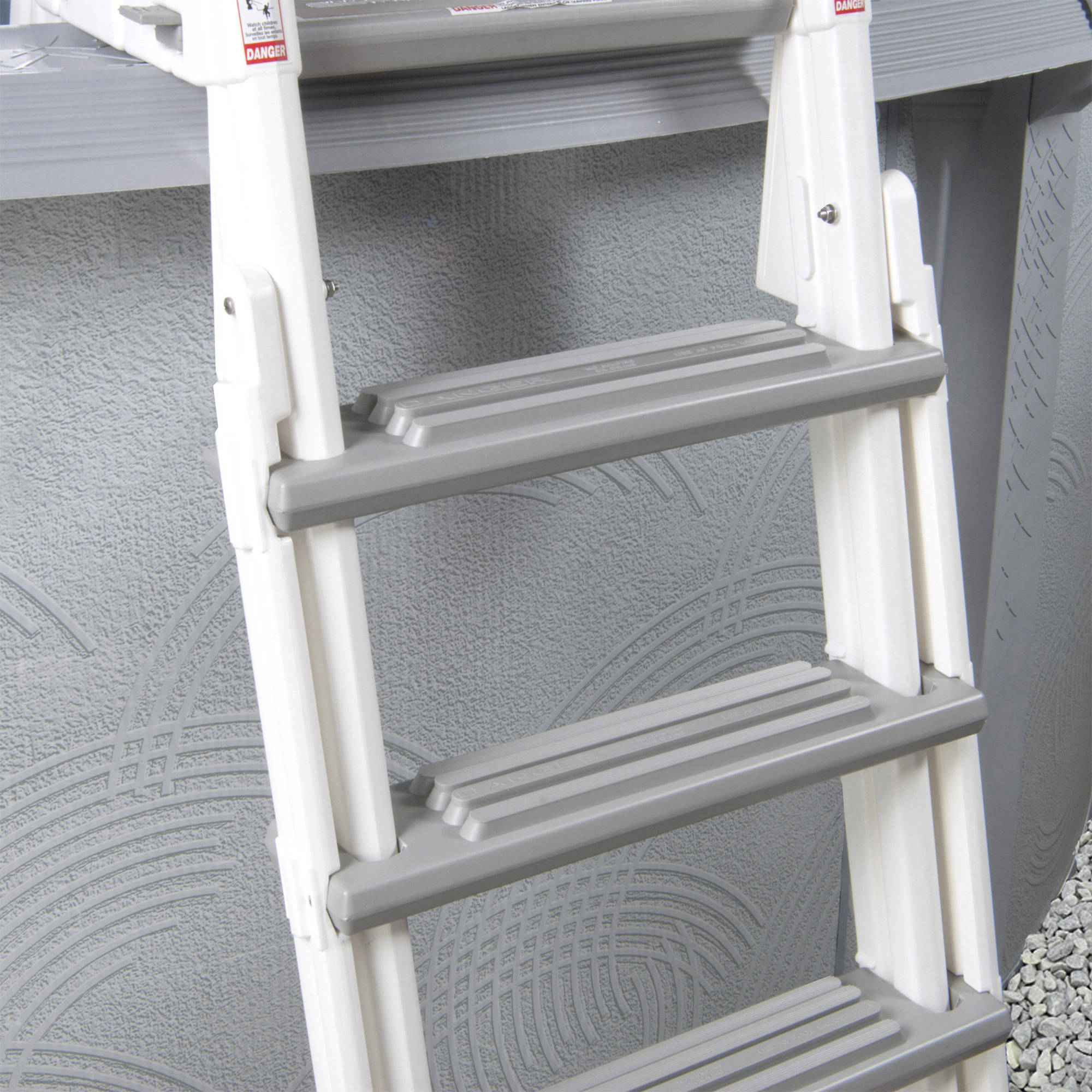 Blue Wave Heavy Duty A-Frame Ladder for Above Ground Pools