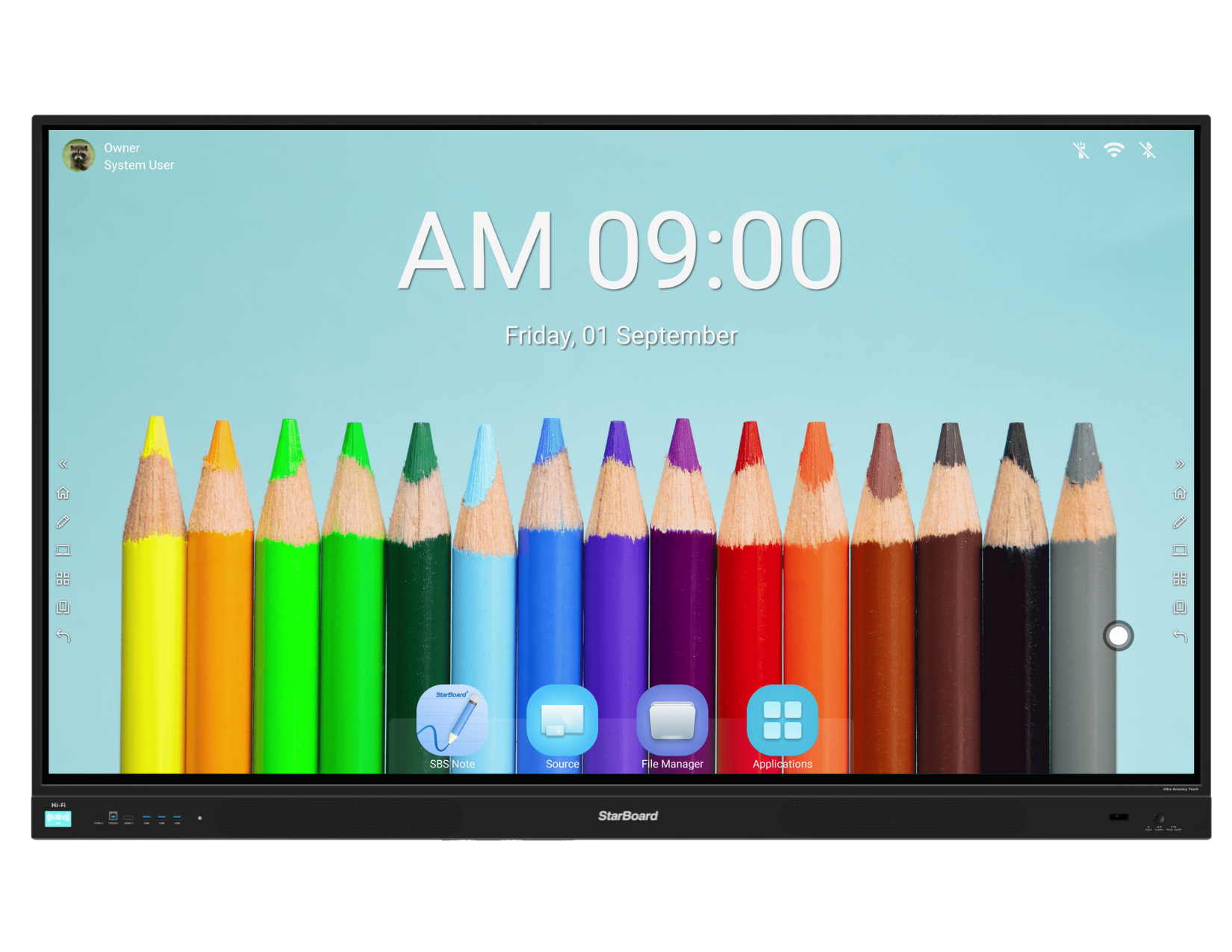 StarBoard IFPDYL113-86 - Series 3 86" - w/ Anroid 11