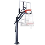 First Team Attack Ultra In Ground Adjustable Basketball Goal