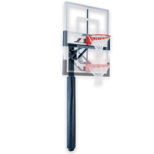 First Team Champ Turbo In Ground Adjustable Basketball Goal