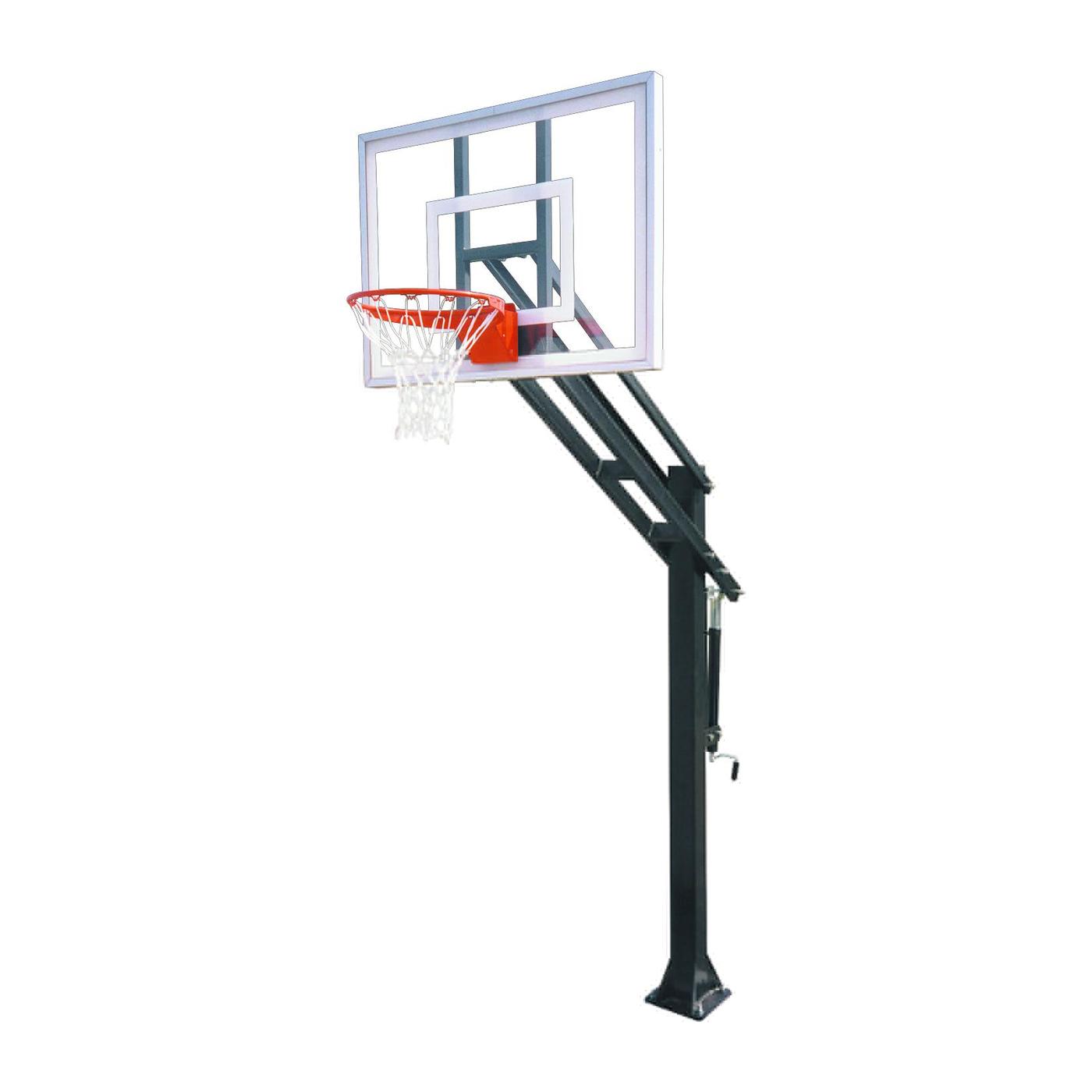 First Team Force Extreme In Ground Adjustable Basketball Goal