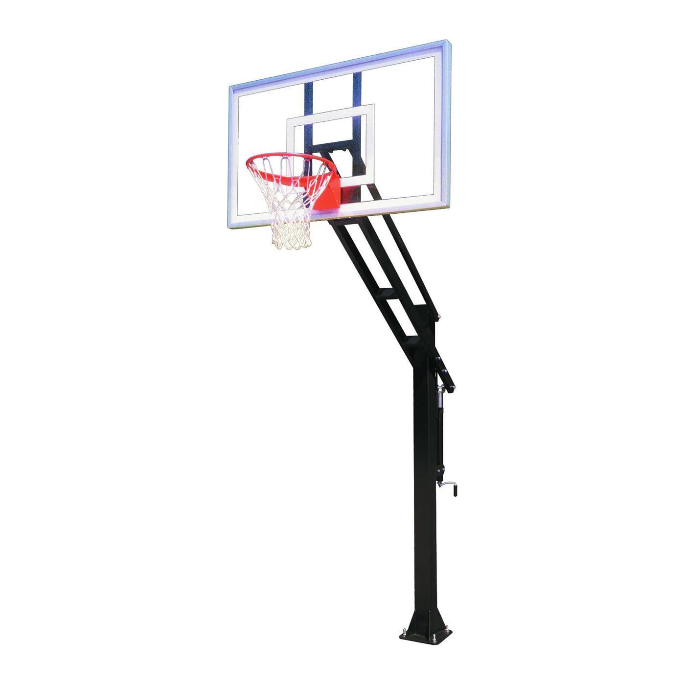 First Team Force Extreme In Ground Adjustable Basketball Goal