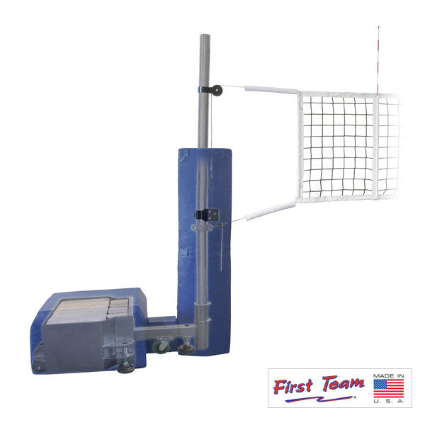 First Team PortaCourt Stellar Complete Portable Recreational Volleyball System