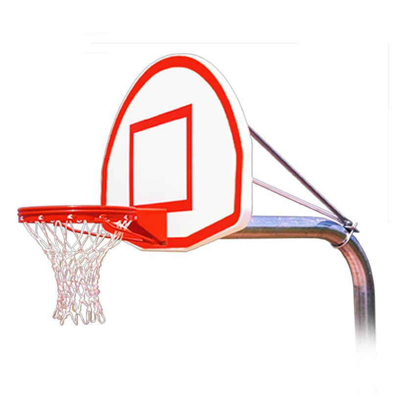 First Team RuffNeck III EXT Fixed Height Basketball Goal