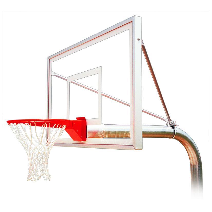 First Team RuffNeck III EXT Fixed Height Basketball Goal