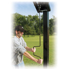First Team Vector Eclipse-BP In Ground Adjustable Basketball Goal