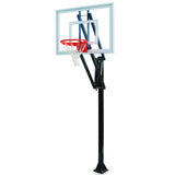 First Team Vector In Ground Adjustable Basketball Goal