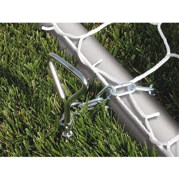 First Team World Class 40 Jr. Club-PB Round Aluminum Portable Soccer Goal