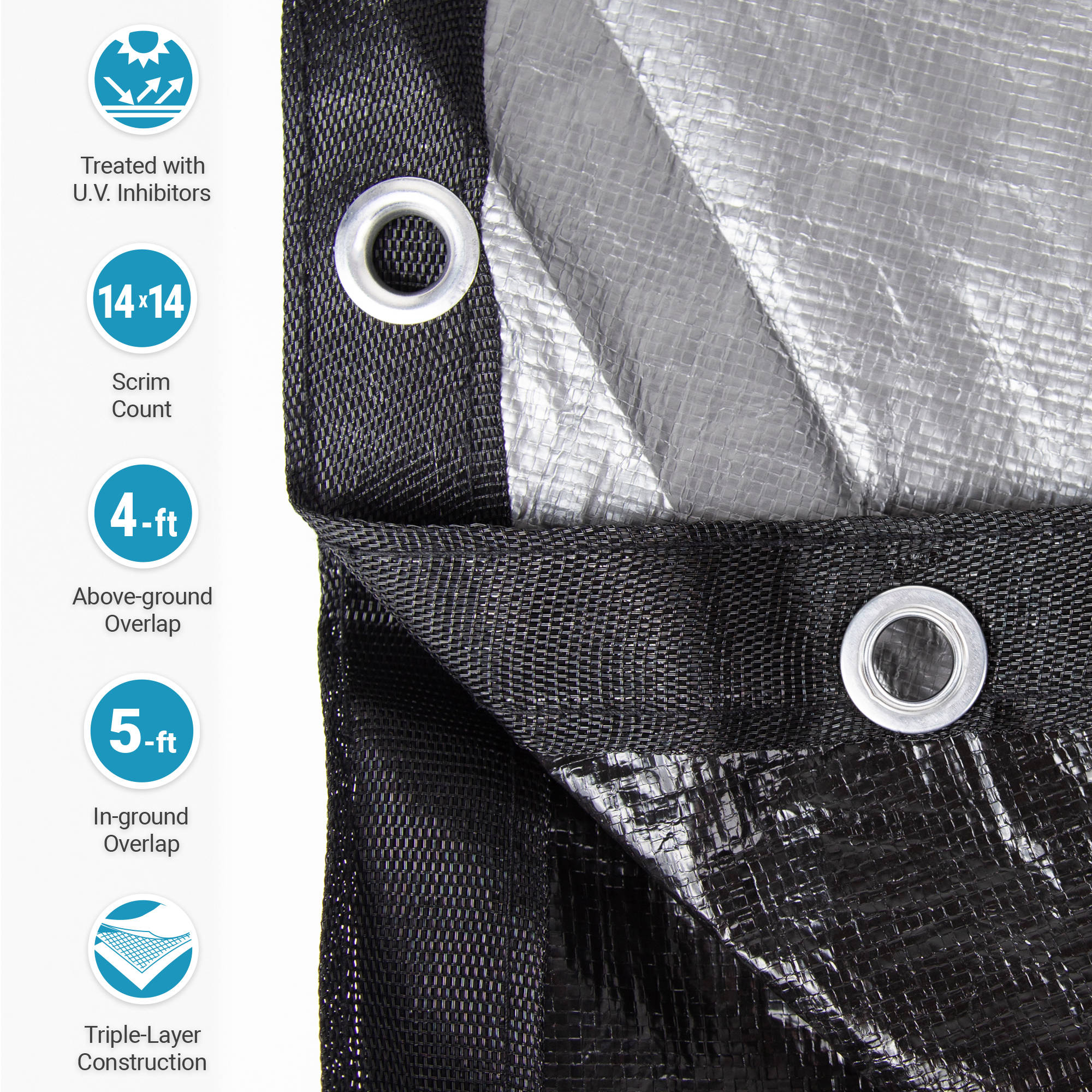 Blue Wave 20-Year Above Ground Pool Winter Cover