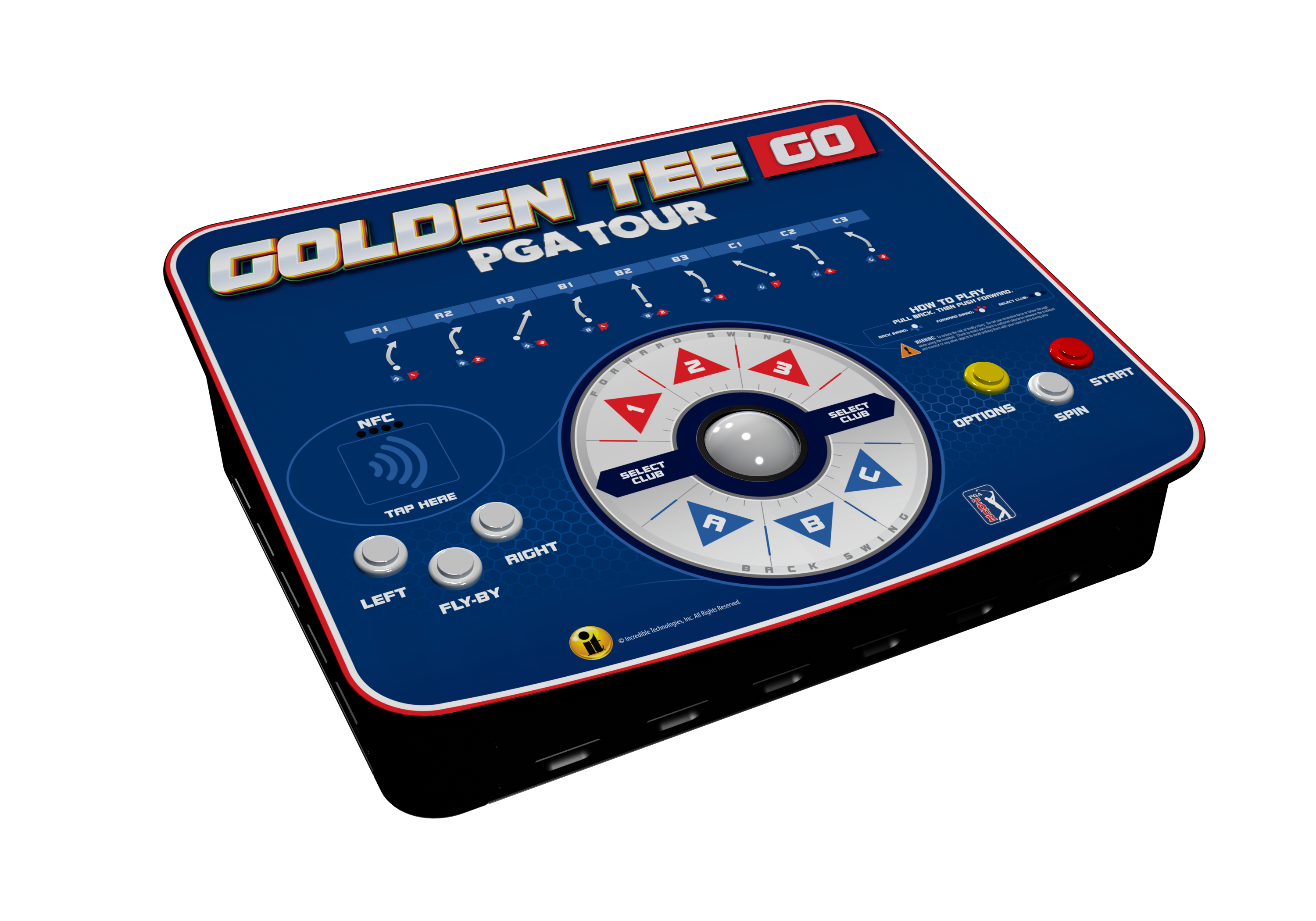 Incredible Technologies Golden Tee Go PGA TOUR Edition
