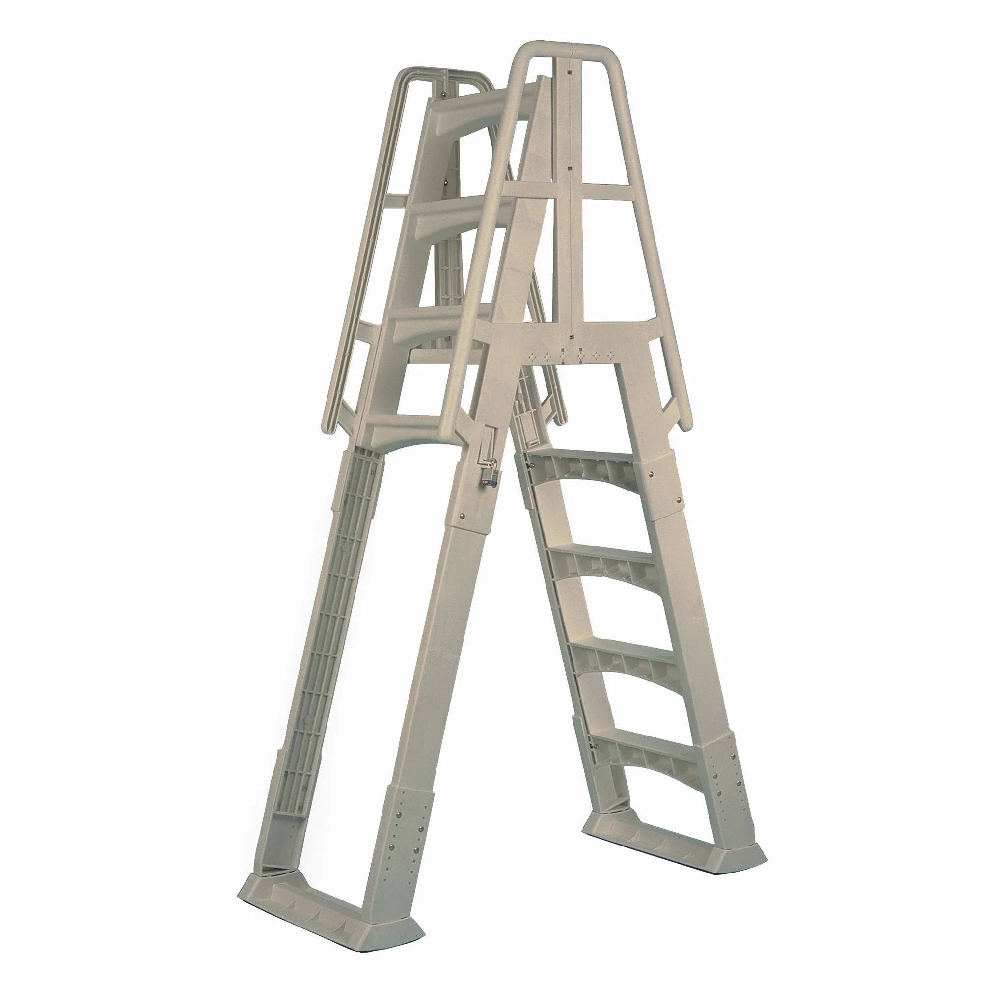 Blue Wave Premium A-Frame Above Ground Pool Ladder - Taupe