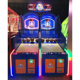 ICE NBA GameTime: Side-by-side arcade hoops with digital scores and included basketballs.