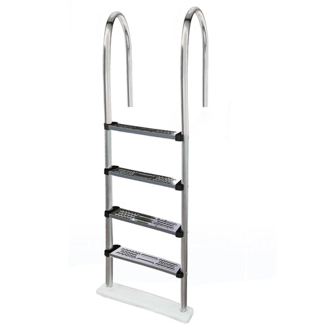 Blue Wave Premium Stainless Steel In-Pool Ladder for Above Ground Pools