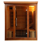 Blue Wave Cedar Elite 3-4 Person Premium Sauna w/ 9 Carbon Heaters