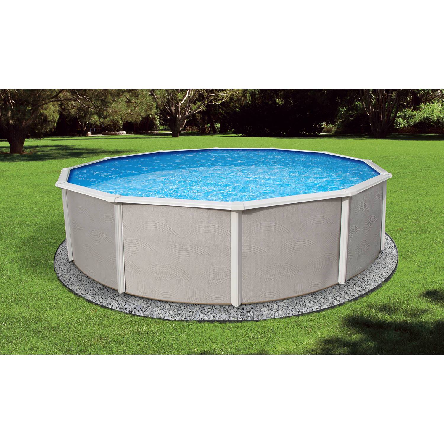 Blue Wave BELIZE 15' x 30' Oval Steel Wall Above Ground Pool - 52" Depth