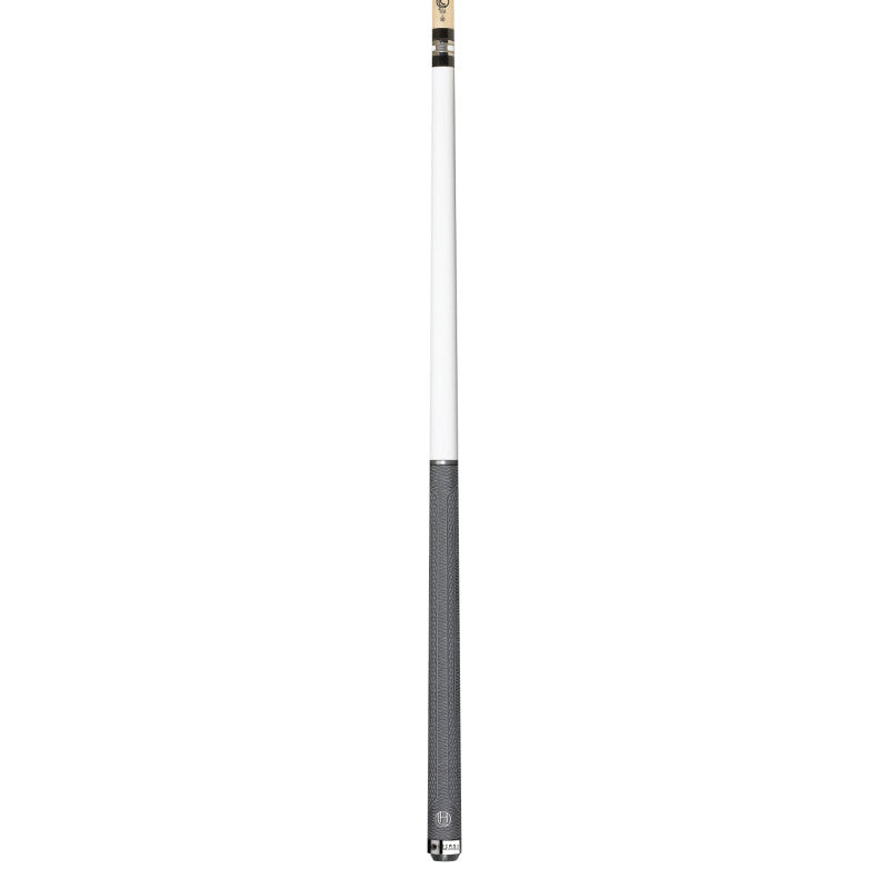 The Lucasi Hybrid® LHT87 Pool Cue features a low deflection shaft and textured black grip.