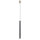 The Lucasi Hybrid® LHT87 Pool Cue features a low deflection shaft and textured black grip.