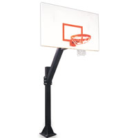 First Team Legend Impervia-BP Fixed Height Basketball Goal