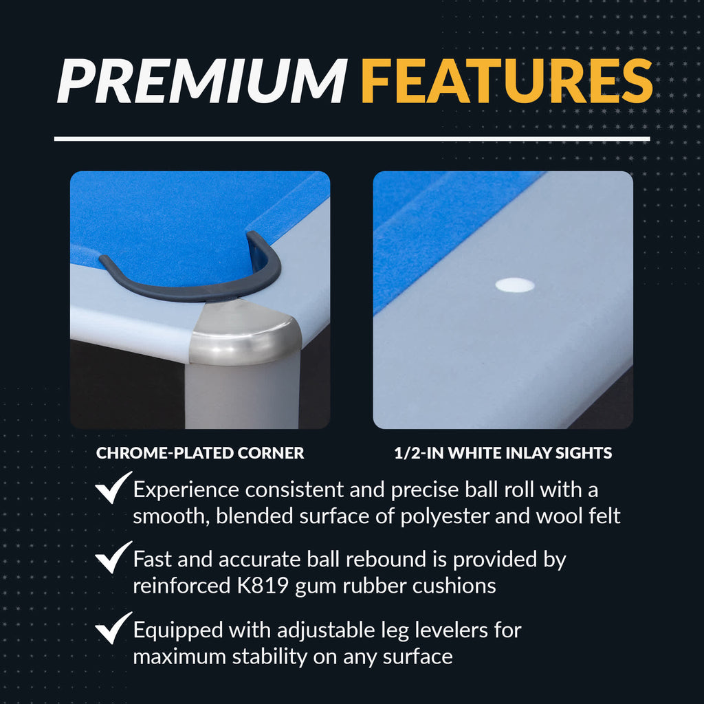 Carmelli Maverick II 7 Ft. Pool Table w/ Table Tennis