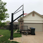 First Team Stainless Olympian Supreme Adjustable Basketball Goal