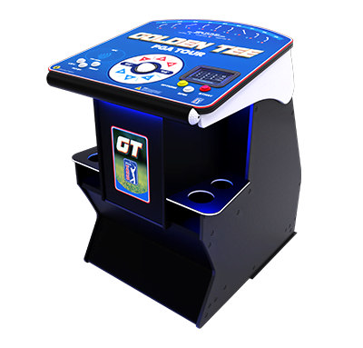 Incredible Technologies Golden Tee PGA TOUR Clubhouse Standard Edition, PGA courses for home.