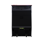 Back of Incredible Technologies Golden Tee PGA TOUR Clubhouse arcade, great for golf fans.