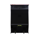 Back of Incredible Technologies Golden Tee PGA TOUR Clubhouse arcade, great for golf fans.