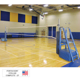 First Team PortaCourt Stellar Complete-ST Portable Recreational Volleyball System
