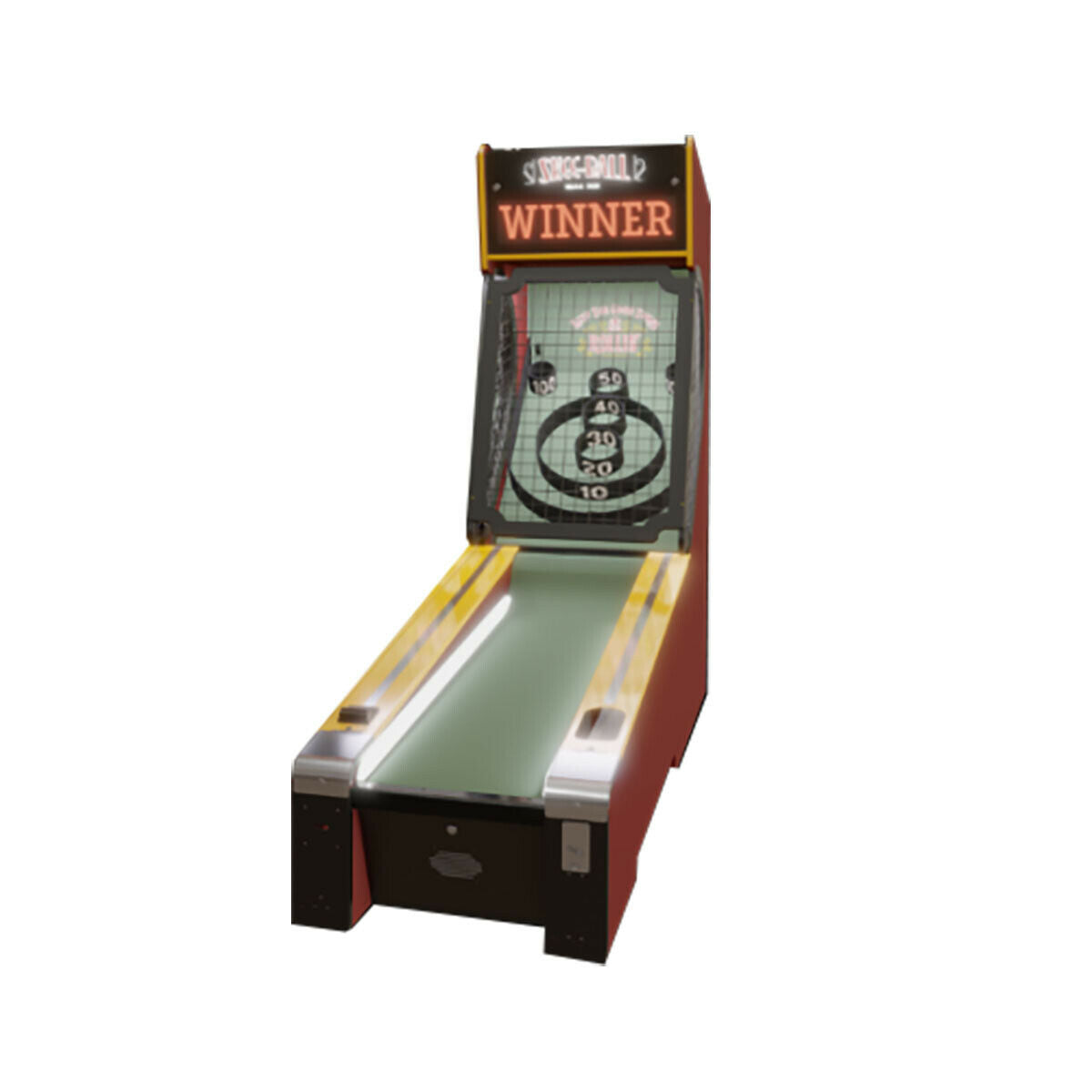 Skee-Ball Classic Alley Coin Op Redemption Game
