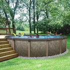 Blue Wave RIVIERA 27' Above Ground Round Hybrid Pool