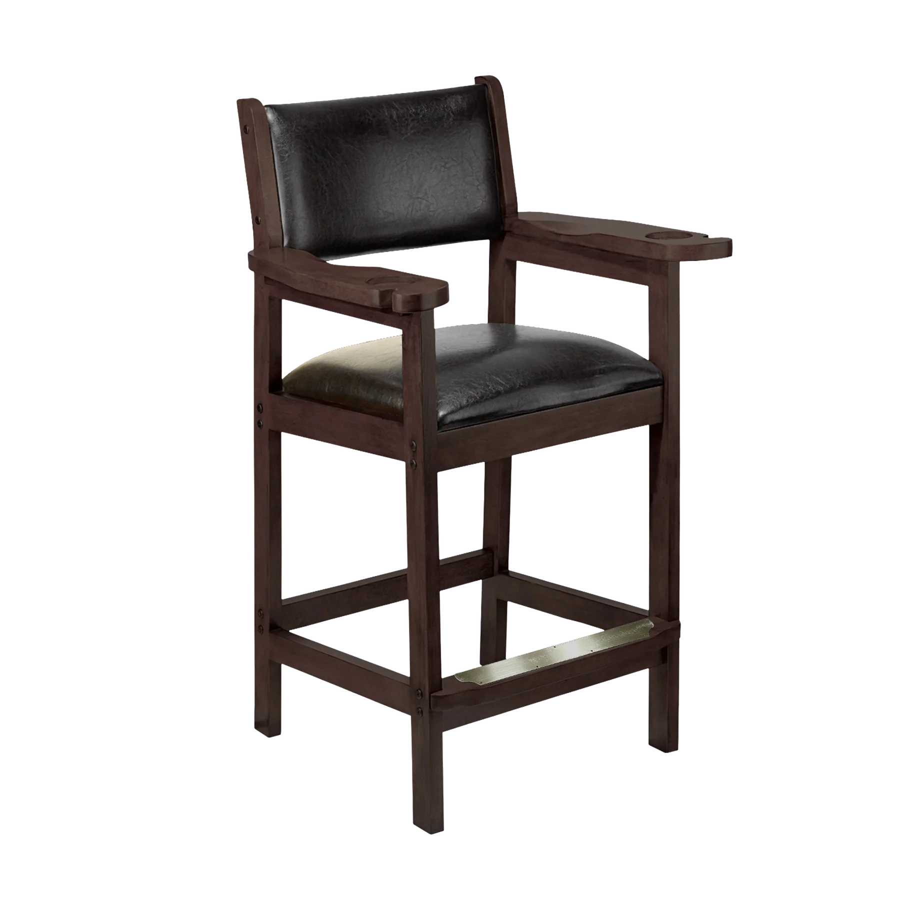 American Heritage Billiards Spectator Chair in Espresso