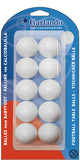 Set of 10 white balls for Tornado Tournament Competition T-3000 Silver Foosball Table.