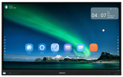 StarBoard IFPDYL113X-86 - Series 3X 86" w/ Android 11 & Subwoofer Speaker