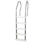 Blue Wave Stainless Steel Reverse Bend In-Pool Ladder for Above Ground Pools