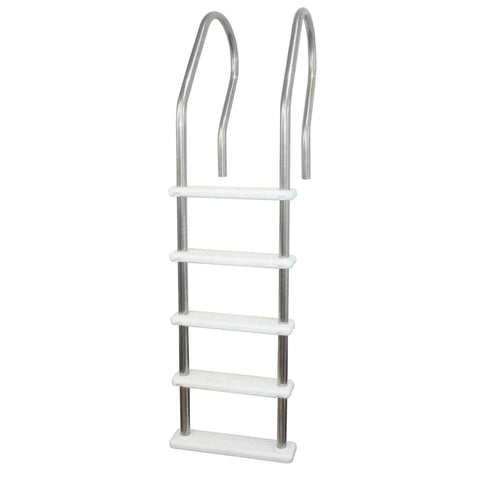 Blue Wave Stainless Steel Reverse Bend In-Pool Ladder for Above Ground Pools