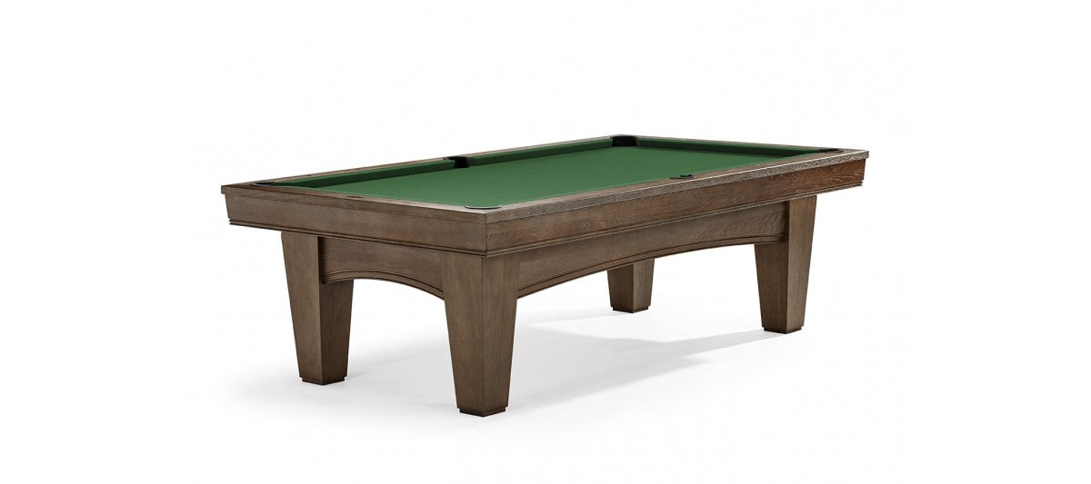 Brunswick Billiards Winfield 8' Pool Table with green felt—ideal for modern game rooms.